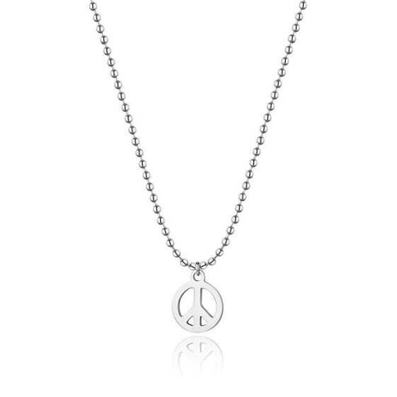 Original Peace Smile SSM002 steel necklace