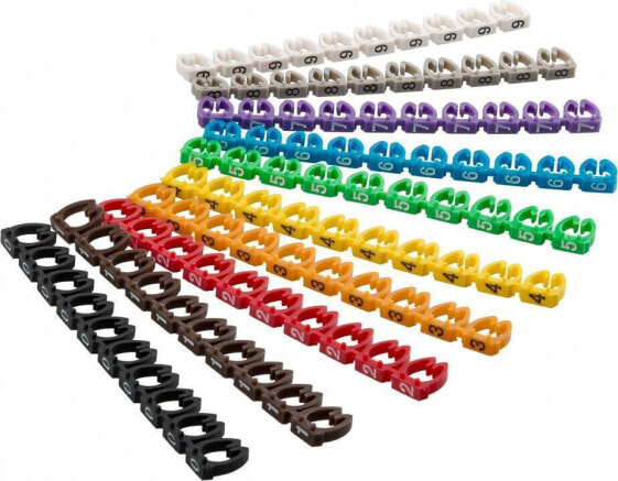 Wentronic 72515 - Multicolour - PVC - 100 pc(s) - 5.6 - 7.4 mm² - 5.6 - 7.4 mm