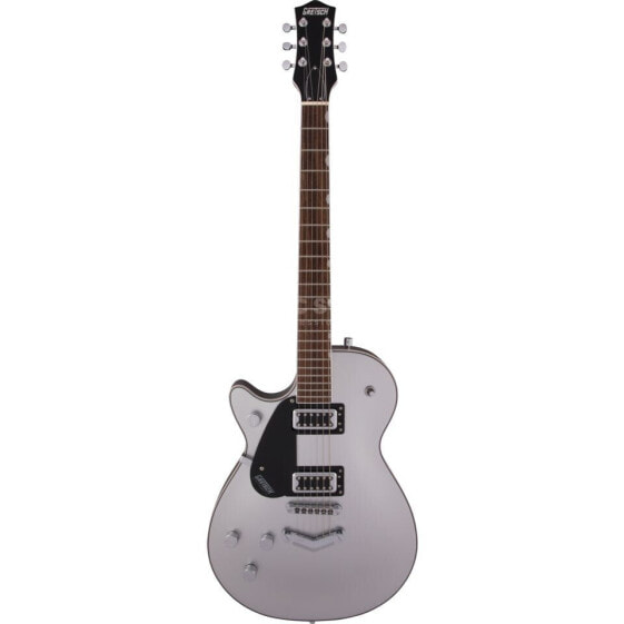 Gretsch G5230LH Electromatic Jet FT Single-Cut V-Stoptail Lefthand Airline Silver