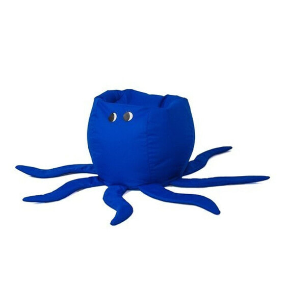 Pouffe GO GIFT Blue Oxford Octopus