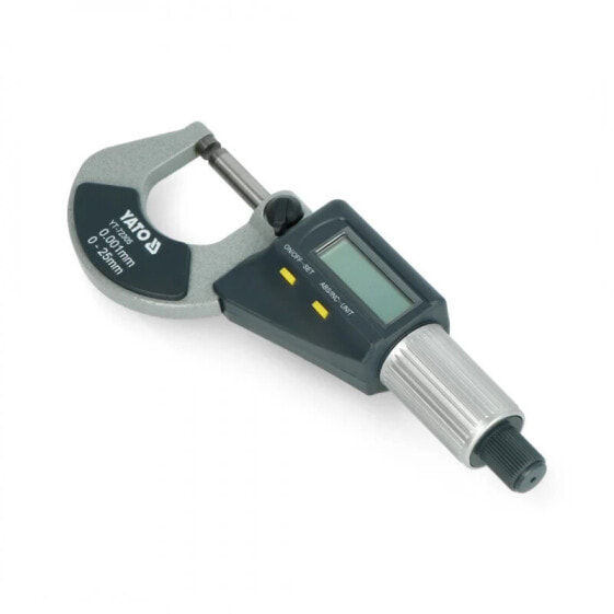 Micrometer with a digital display Yato YT-72305 - 0-25mm