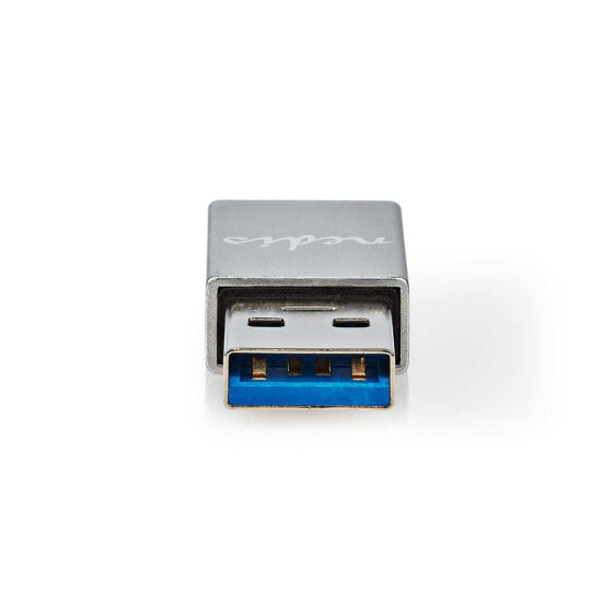 Nedis USB-A Adapter USB 3.2 Gen 1| Stecker| USB-C Buchse| 5 Gbps| Vernickelt| - Adapter