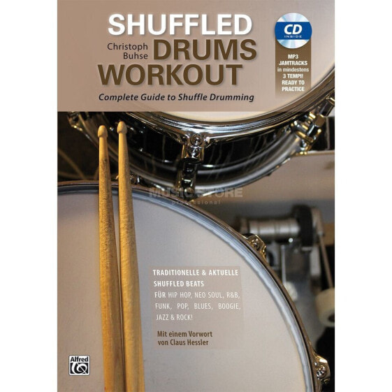 Alfred Music Shuffeld Drums Workout Christoph Buhse