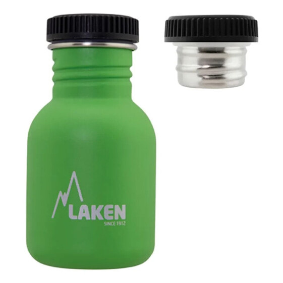 LAKEN Stainless Steel Bottle Basic Steel Plain