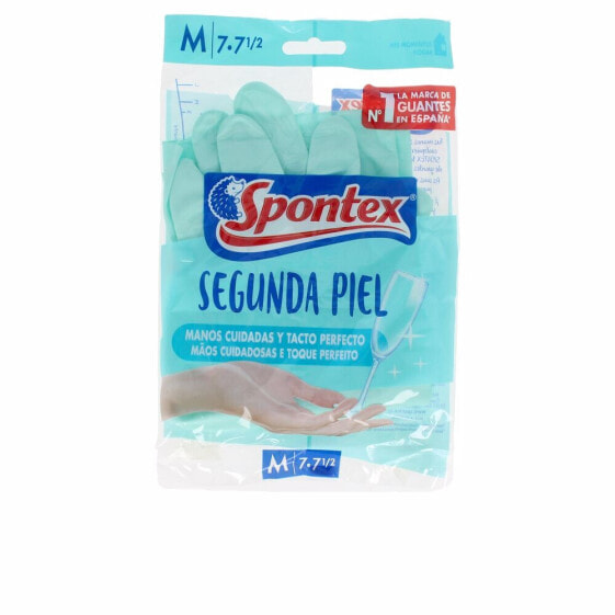 Перчатки хозяйственные SPONTEX SEGUNDA PIEL размер M.