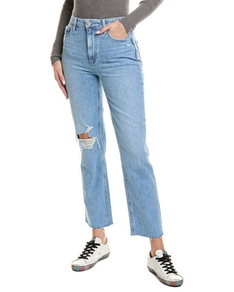 Paige Stella Gnarly Destructed Straight Leg Jean Women's 23