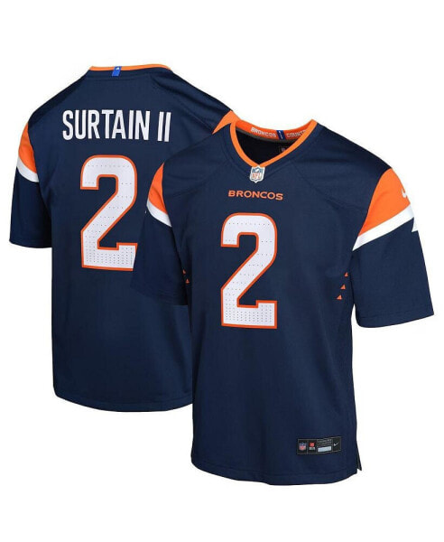 Nike Big Boys and Girls Patrick Surtain II Denver Broncos Alternate Game Jersey