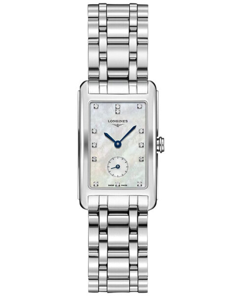 Women's Swiss Dolcevita Stainless Steel Bracelet Watch 23x37mm L55124876