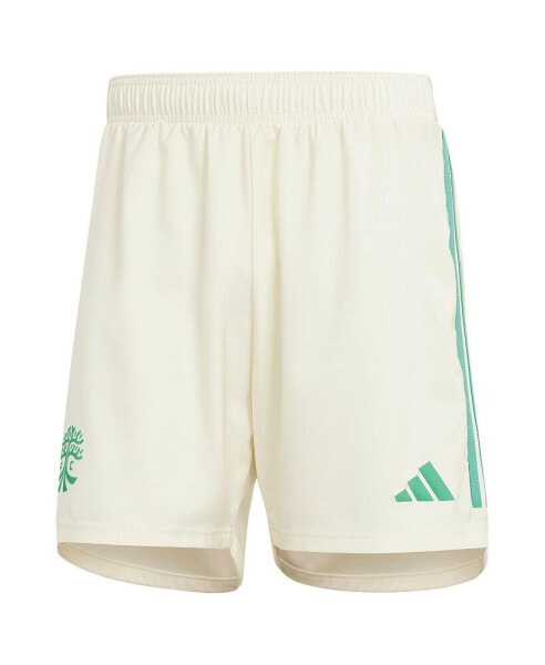 Men's Cream Austin FC 2024 Away AEROREADY Authentic Shorts