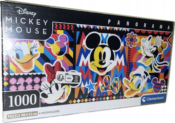 Clementoni Puzzle 1000 elementów Panorama Compact Disney Classic