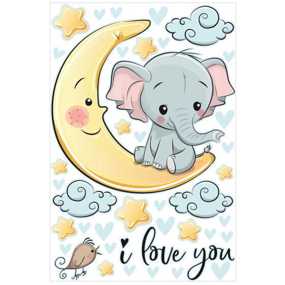 Elefant Mond I love You