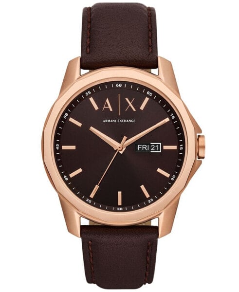 Часы ARMANI EXCHANGE Three-Hand Brown Watch