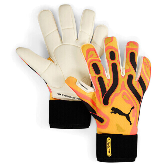 Puma Ultra Ultimate Hybrid Goalkeeper Gloves Mens Size 10 04185809