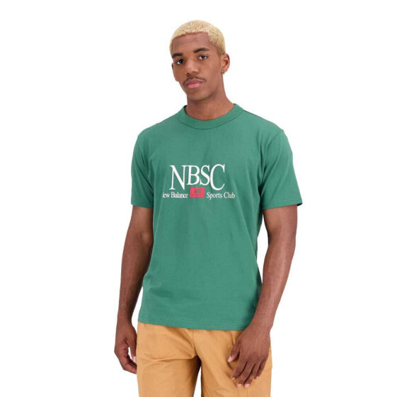 NEW BALANCE Athletics Sports Club Cotton short sleeve T-shirt