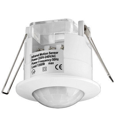 Wentronic Infrared Motion Detector - Passive infrared (PIR) sensor - Wired - 6 m - Ceiling - Indoor - White