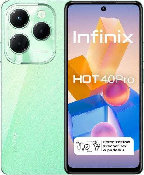 Smartfon Infinix Hot 40 Pro 8/256GB Zielony (INFINIXHOT40PROGREEN)