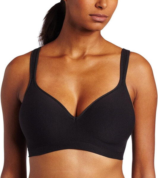 Bali Women's 181489 Comfort Revolution Wire Free Bra Underwear Black Size 34B