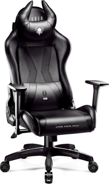 Fotel Diablo Chairs X-Horn XL 2.0 King Size Czarno-Czerwony
