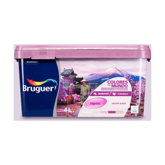 Краска Bruguer Japon Мягкий фиолетовый 4 L