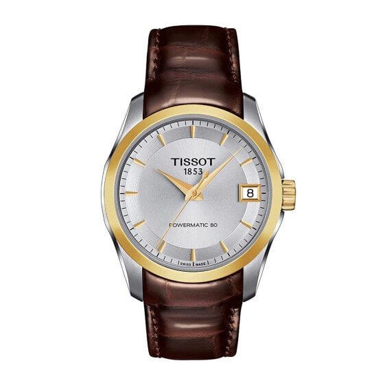 Наручные часы Tissot Ladies Luxury Powermatic 80 Ivory Dial Watch - T0862081126100.