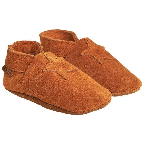 Тапочки кожаные на резинке ENFANT Elastic Suede