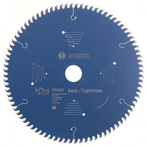 Bosch 2608642135 - Laminate - 25.4 cm - 3 cm - 1.8 mm - 2.5 mm - HLTCG (High-Low Triple Chip Grind)