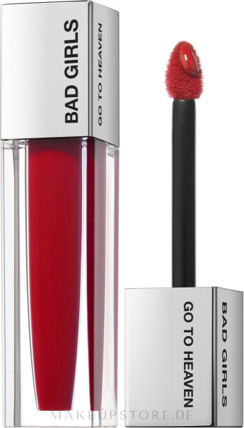 Mattierender flüssiger Lippenstift - Bad Girls Go To Heaven Long Lasting Matte Liquid Lipstick 104 - Redordead