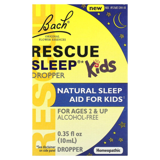 Bach, Kids, спасательная пипетка, для детей от 2 лет, без спирта, 10 мл (0,35 жидк. Унции)