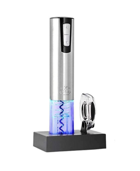 Electric Wine Bottle Opener With Charging Base and Foil Cutter