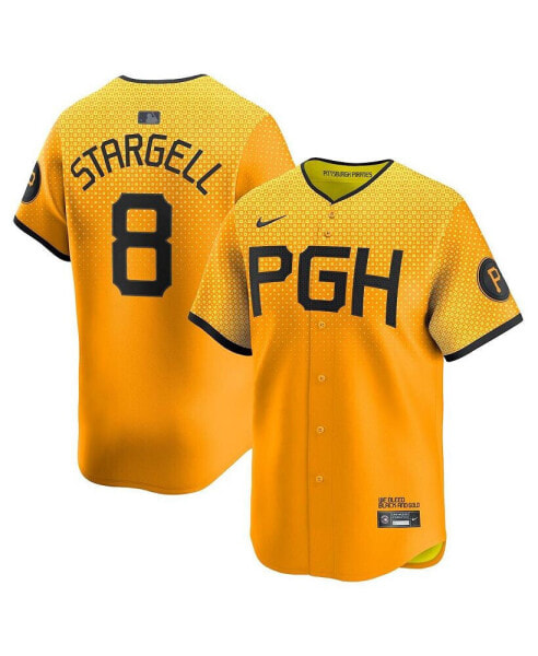 Men's Willie Stargell Gold Pittsburgh Pirates City Connect Limited Player Jersey