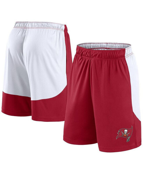 Men's Red/White Tampa Bay Buccaneers Go Hard Shorts