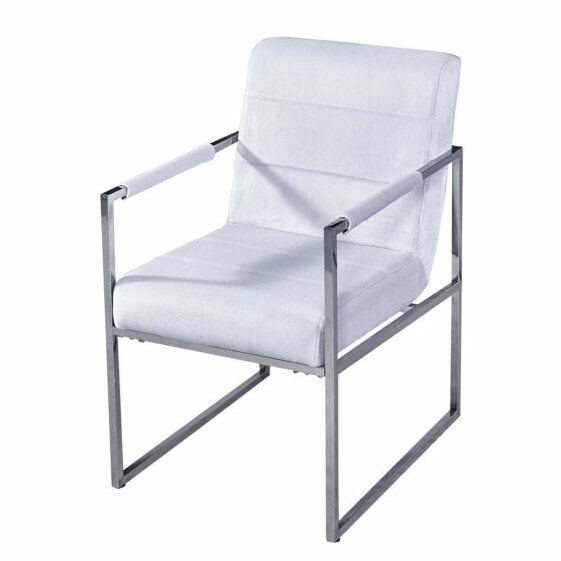 Кресло мягкое DKD Home Decor Белый Сталь Пластик 75 x 57 x 92 cm