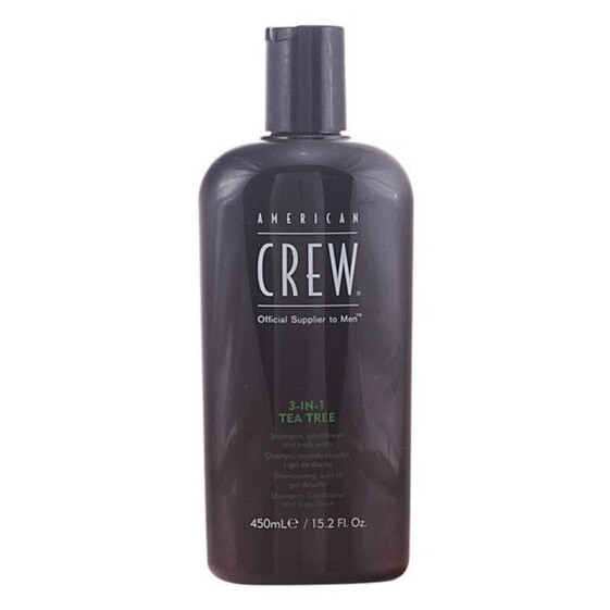 Шампунь American Crew (450 мл) Tea Tree - мужской, для всех типов волос, нормальная кожа