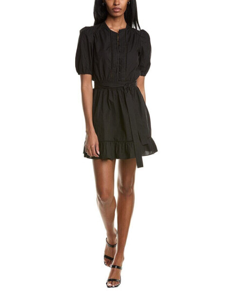 Ba&Sh Puff Sleeve Mini Dress Women's