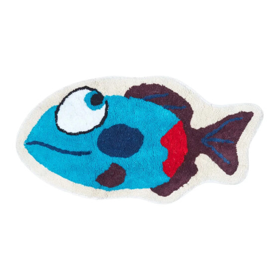 Kinderteppich Fisch 100% Baumwolle