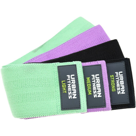 UFE Fabric Resistance Bands Set 3 Units