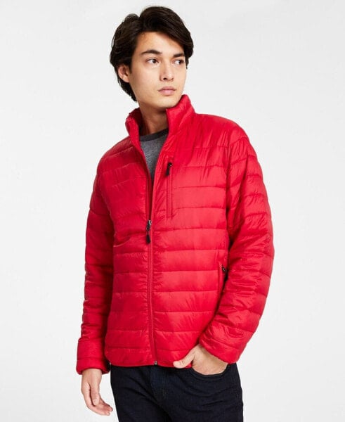 Куртка-жилет мужская утепленная Club Room Quilted Packable Puffer, создана для Macy's