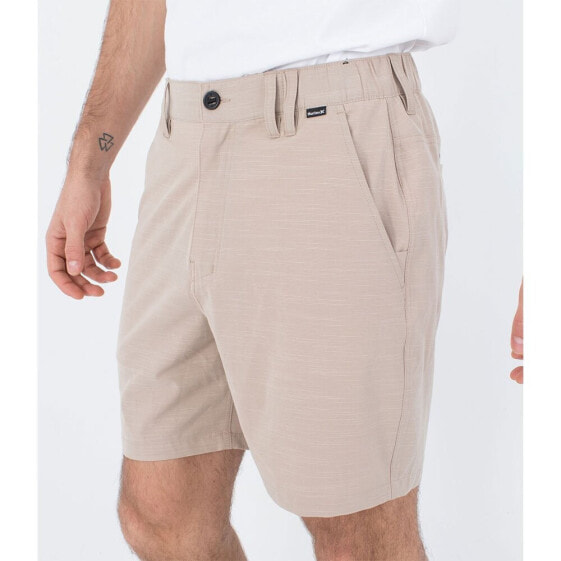 Плавательные шорты Hurley Phantom Slub 3/4 Waistband 18´´ в черном цвете