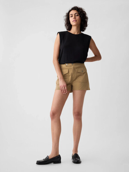 4" Downtown Khaki Shorts