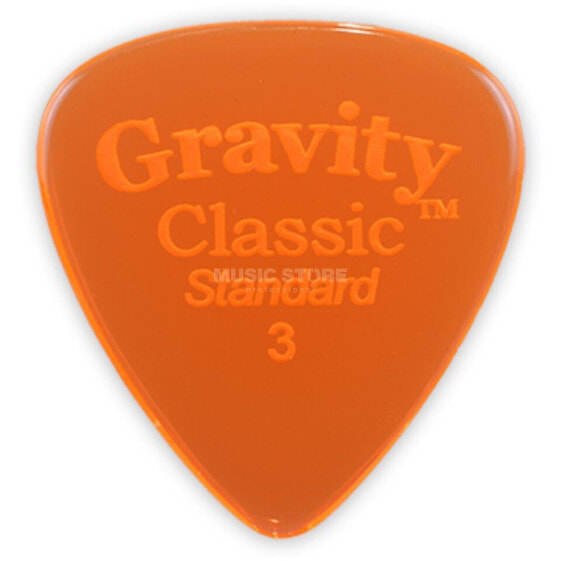 Gravity Guitar Picks GCLS3P Classic Standard 3,0 mm