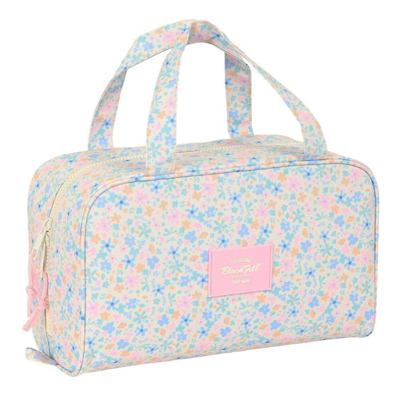 SAFTA Recycling Blackfit8 Blossom Wash Bag