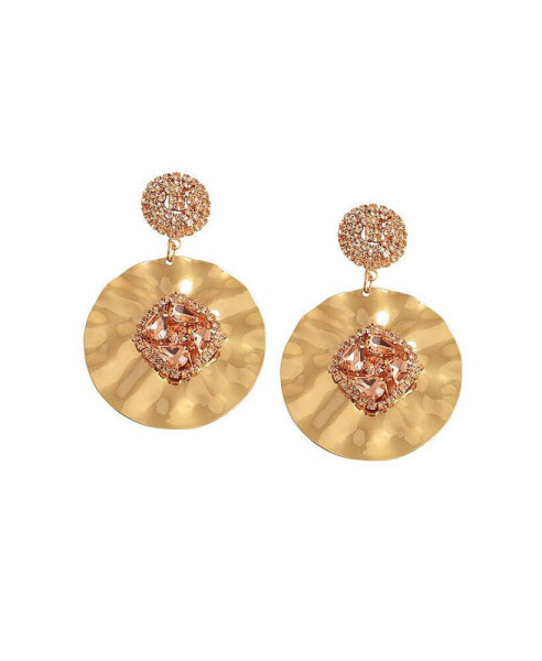 Women's Circular Drop Earrings