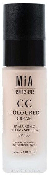 CC Gesichtscreme - Mia Cosmetics Paris CC Coloured Cream SPF30 Light