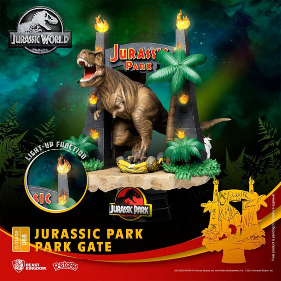 Фигурка ворот парка T-Rex Jurassic Park от Jurassic World