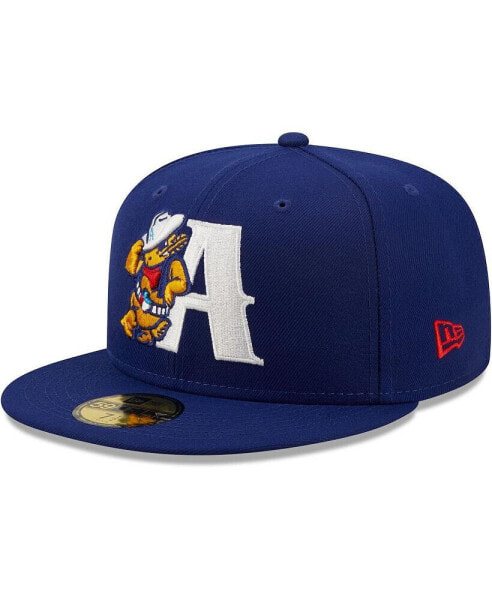 Men's Royal Amarillo Sod Poodles Authentic Collection 59FIFTY Fitted Hat