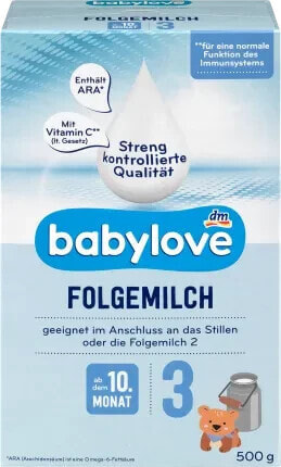 Folgemilch 3 ab dem 10. Monat, 500 g