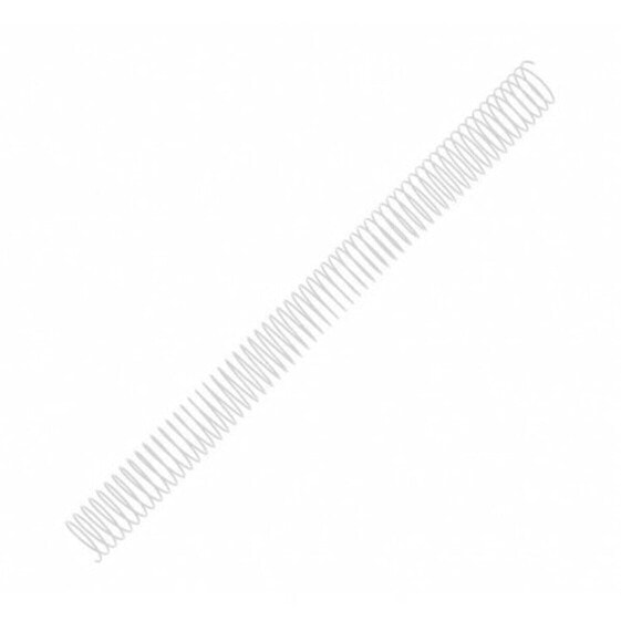 Спирали для привязки Fellowes 100 штук Белый Металл Ø 12 mm