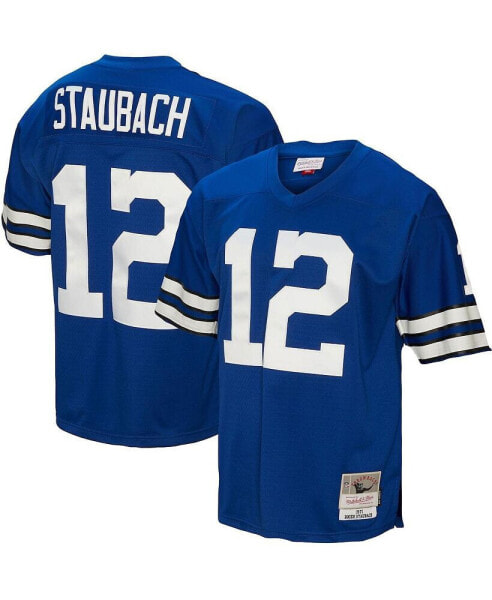 Men's Roger Staubach Royal Dallas Cowboys 1971 Legacy Replica Jersey