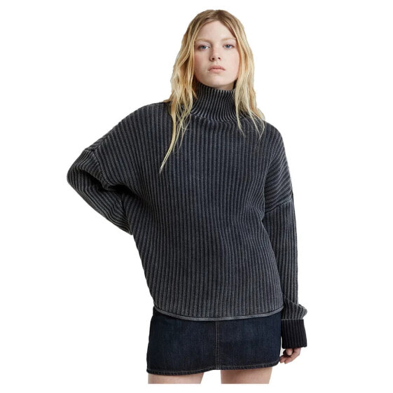 G-STAR Loose Overdyed high neck sweater