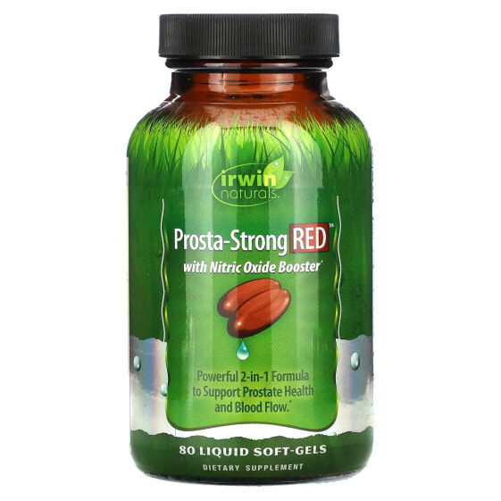 Irwin Naturals, Prosta-Strong RED, 80 мягких капсул с жидкостью